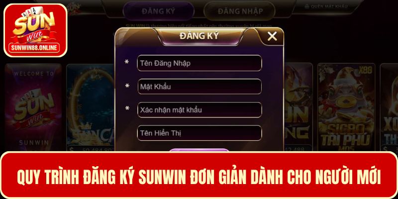 Quy trình đăng ký Sunwin